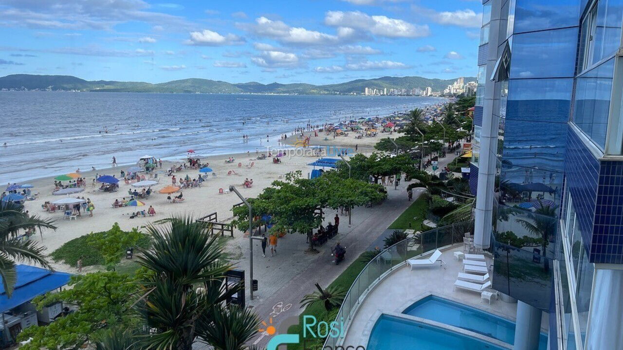 Apartamento para alquiler de vacaciones em Itapema (Meia Praia Frente Mar)