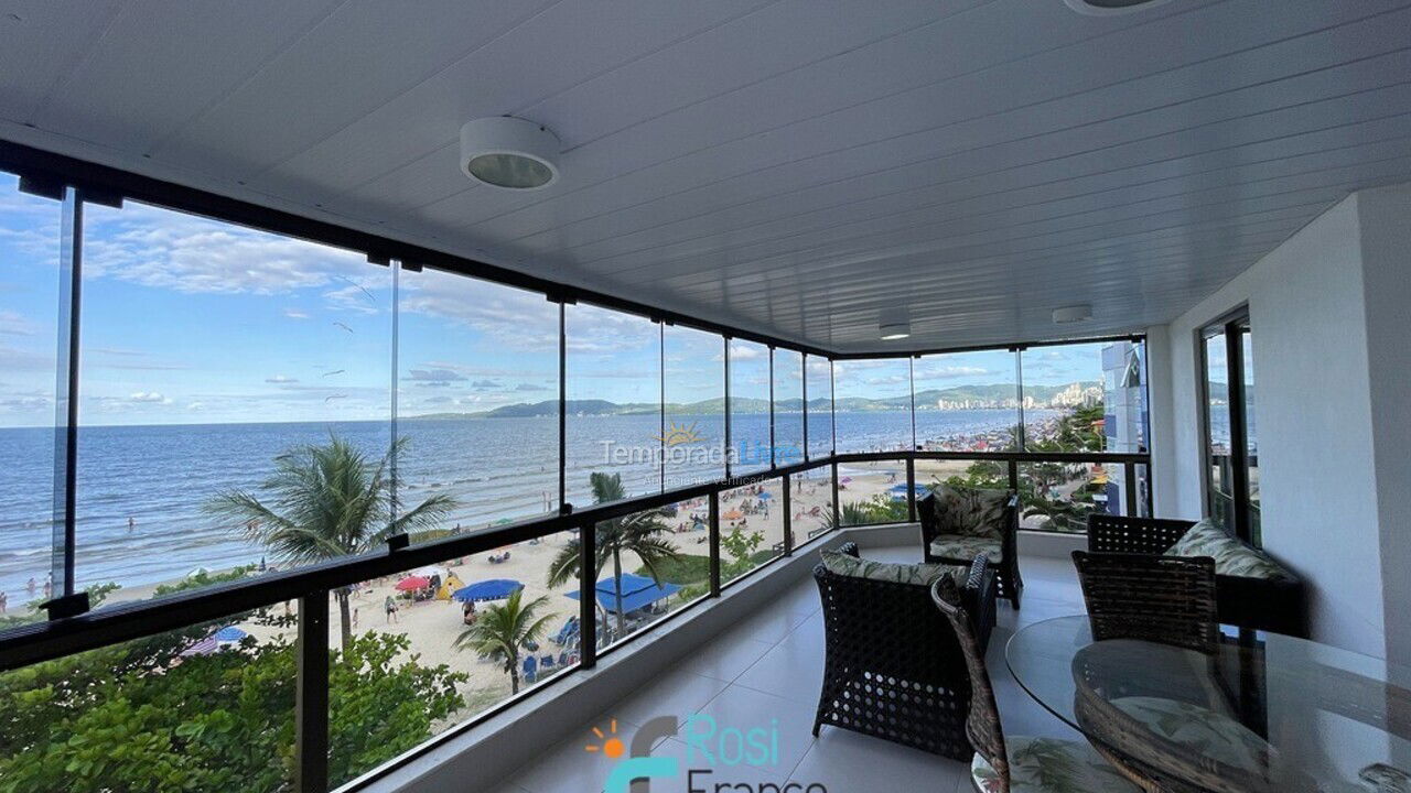 Apartamento para alquiler de vacaciones em Itapema (Meia Praia Frente Mar)