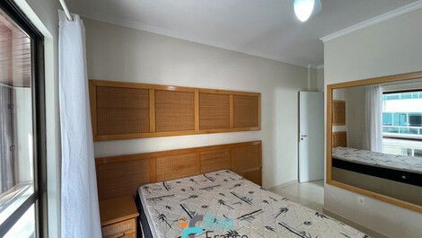 Apartamento 2 dormitorios bloque mar Meia Praia SC