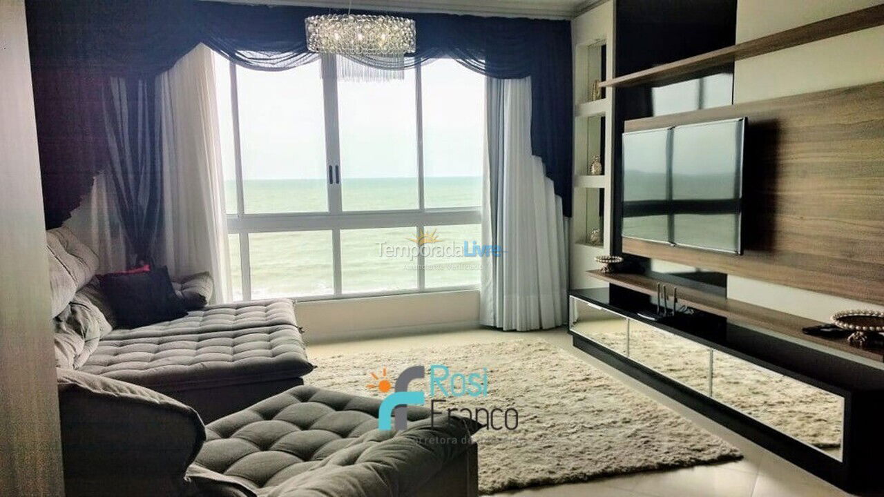 Apartamento para alquiler de vacaciones em Itapema (Meia Praia Frente Mar)