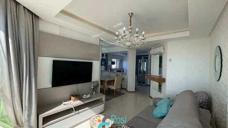 3-suite apartment facing the sea in Meia Praia SC