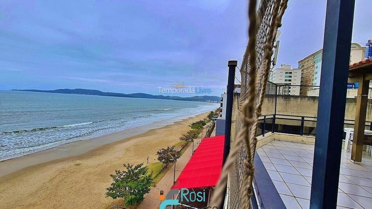 Apartamento para alquiler de vacaciones em Itapema (Meia Praia Frente Mar)