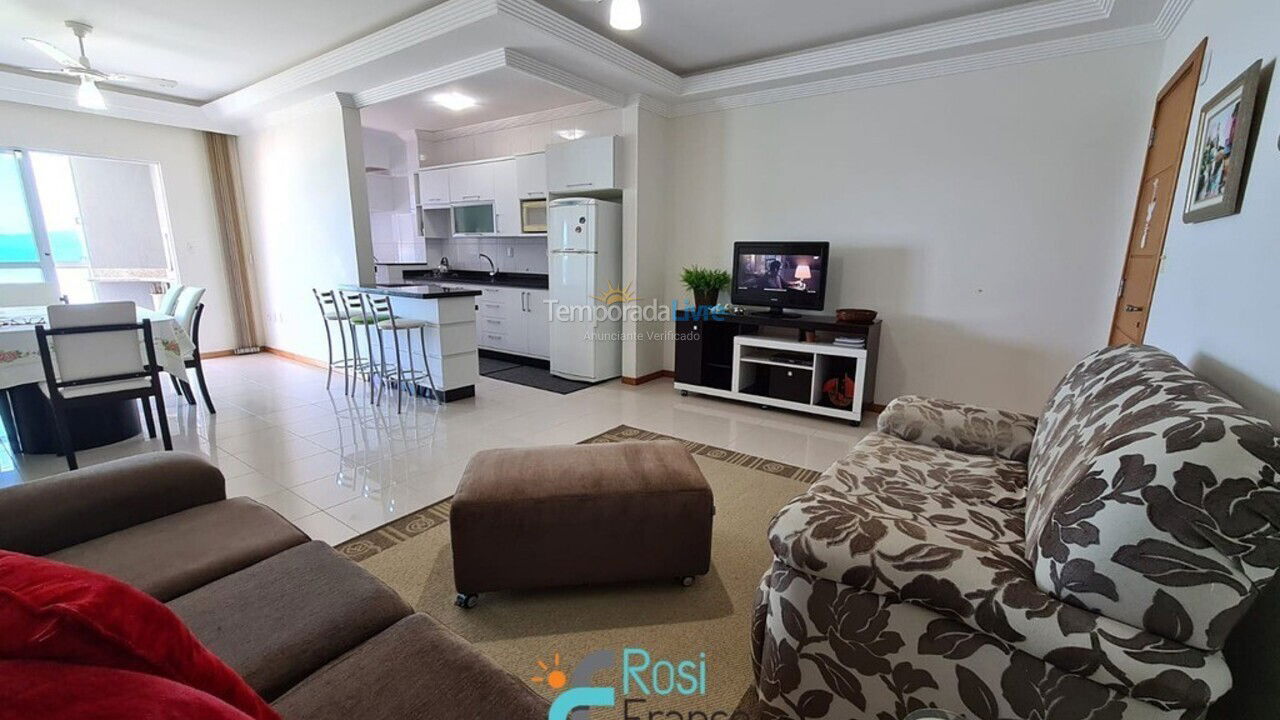 Apartamento para alquiler de vacaciones em Itapema (Centro Frente Mar)