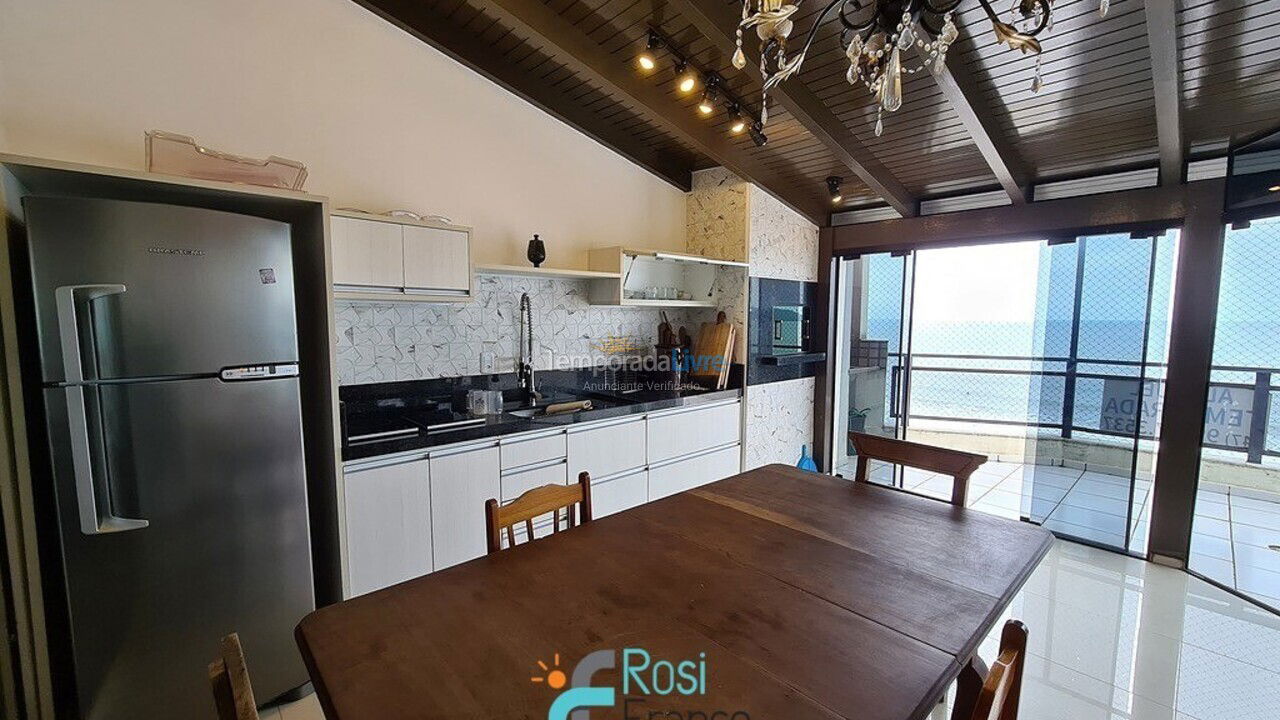 Apartamento para alquiler de vacaciones em Itapema (Meia Praia Frente Mar)