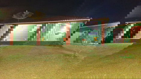 Vista noturna chácara