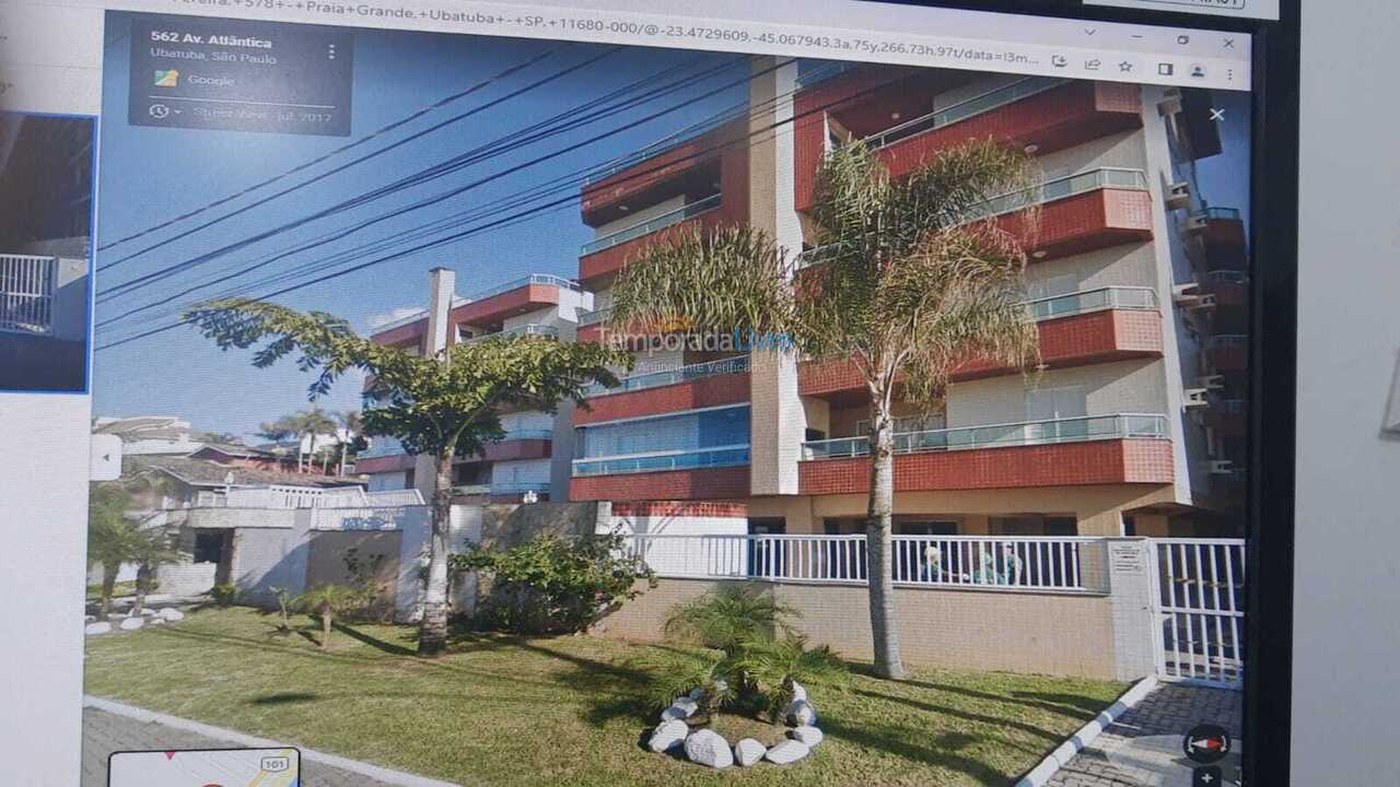 Apartamento para aluguel de temporada em Ubatuba (Praia Grande)