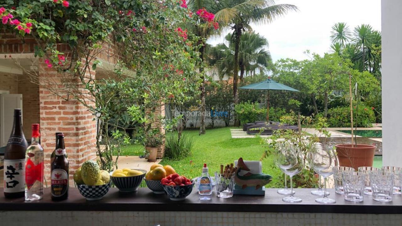 Casa para alquiler de vacaciones em São Sebastião (Barra do Una)