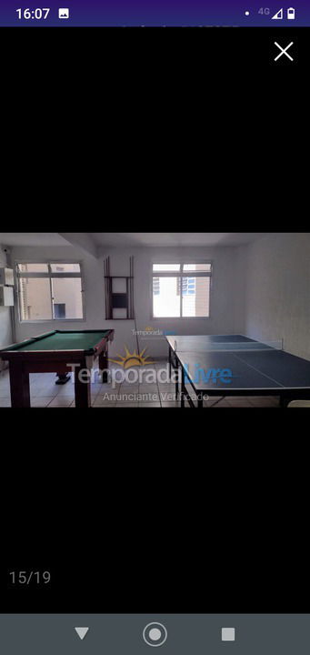 Apartamento para alquiler de vacaciones em Praia Grande (Praia do Caiçara)