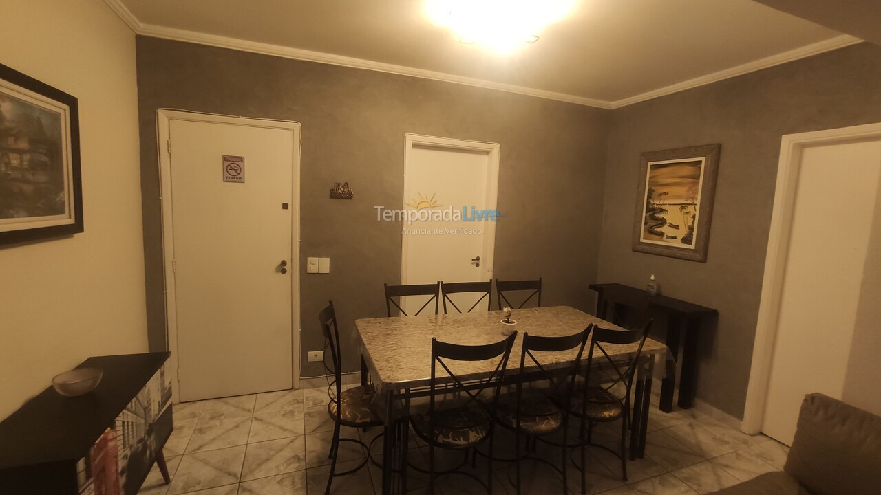 Apartamento para aluguel de temporada em Guarujá (Enseada)