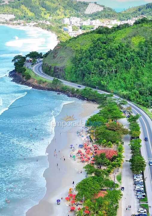 Apartment for vacation rental in Ubatuba (Praia das Toninhas)