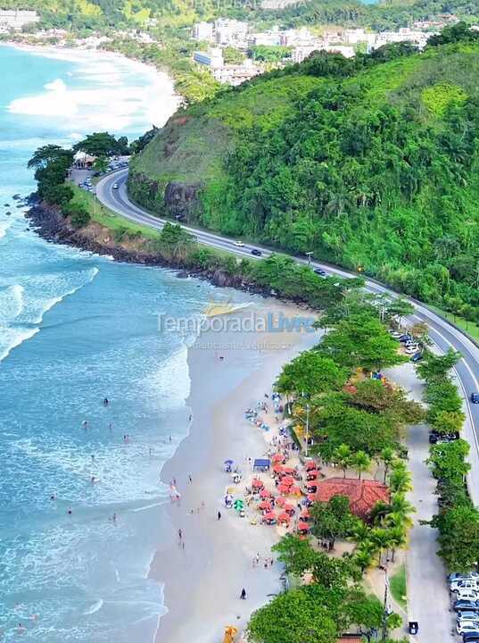 Apartment for vacation rental in Ubatuba (Praia das Toninhas)