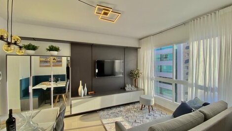 Verano en Capão: ¡Apartamento decorado en Zona Nova!