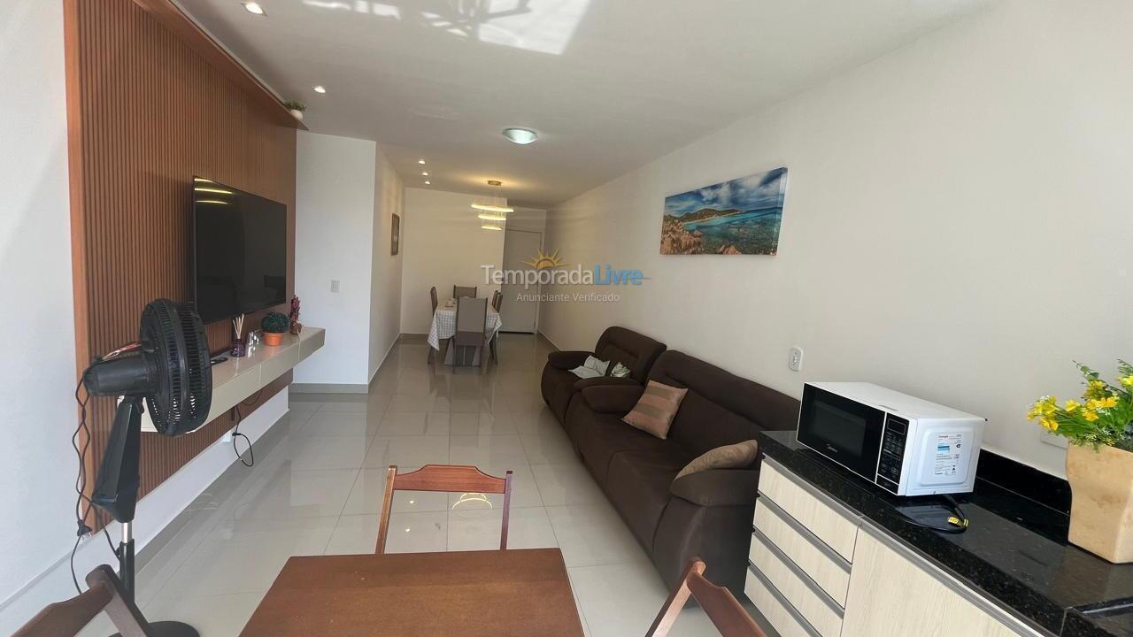 Apartment for vacation rental in Guarapari (Praia do Morro)