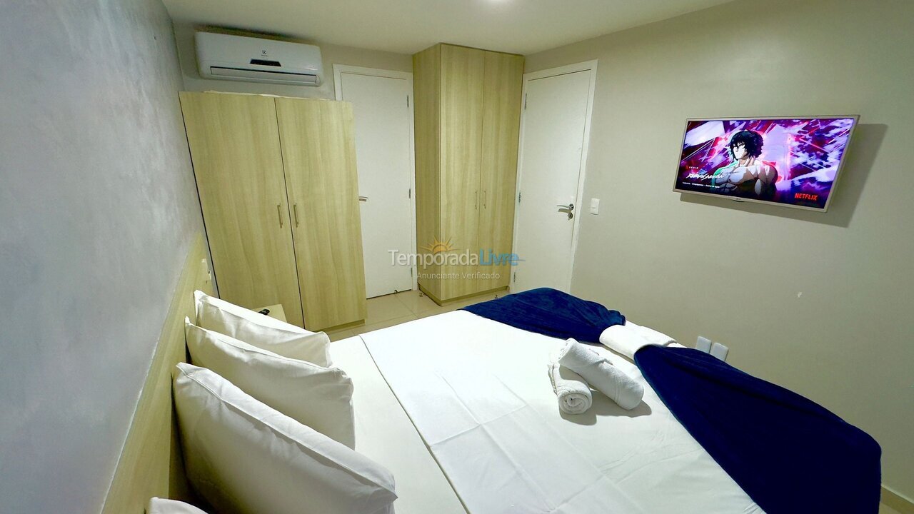 Apartment for vacation rental in Fortaleza (Praia do Futuro)