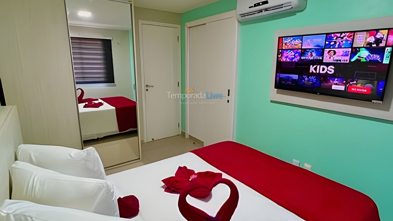 Apartamento para alquiler de vacaciones em Fortaleza (Praia do Futuro)