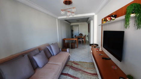 BEAUTIFUL APARTMENT BALCONY WITH VIEW 6 PEOPLE BEACH OF MORRO GUARAPARI