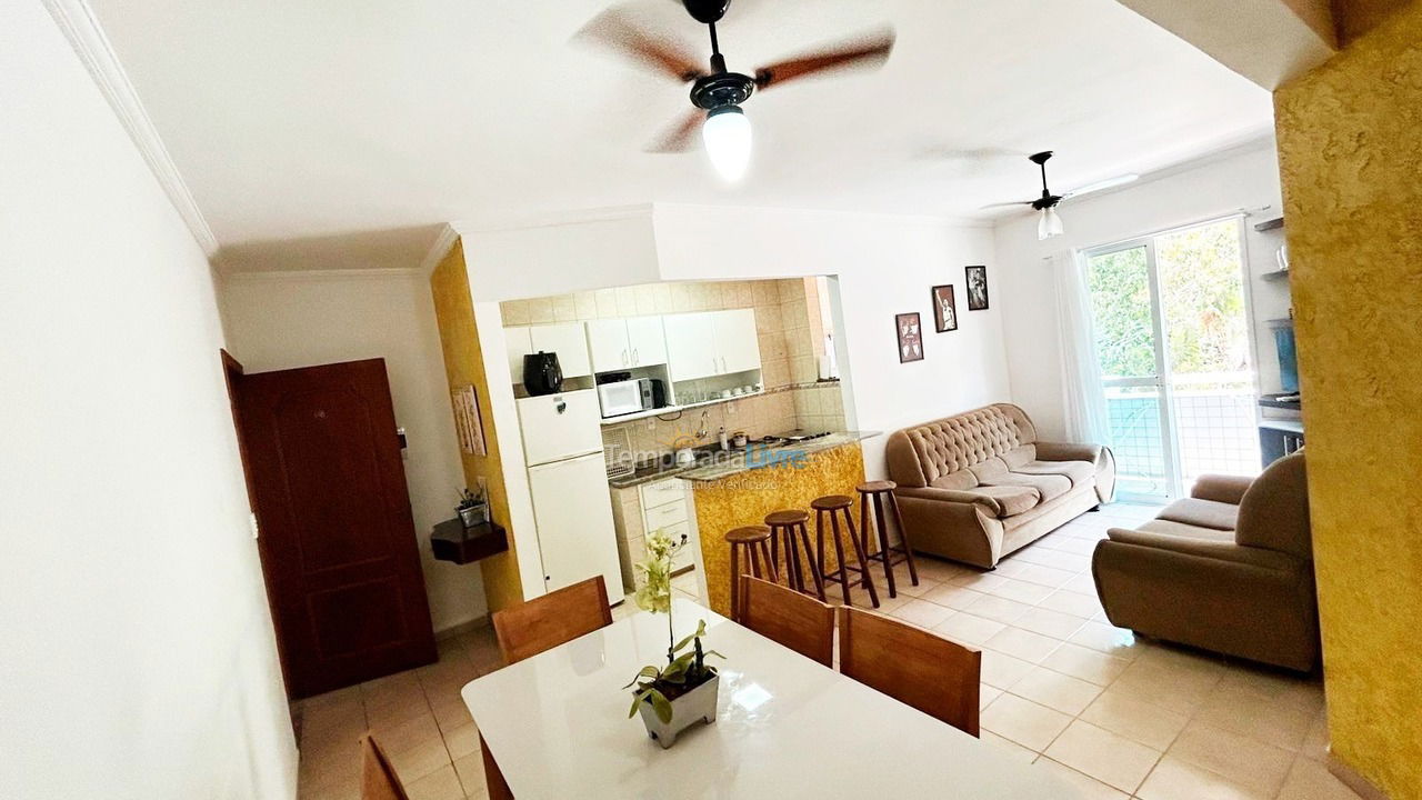 Apartamento para alquiler de vacaciones em Ubatuba (Praia Grande)