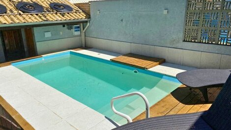 HOUSE WITH POOL IN MARISCAL - 05 BEDROOMS - 400m FROM THE SEA