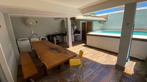 HOUSE WITH POOL IN MARISCAL - 05 BEDROOMS - 400m FROM THE SEA