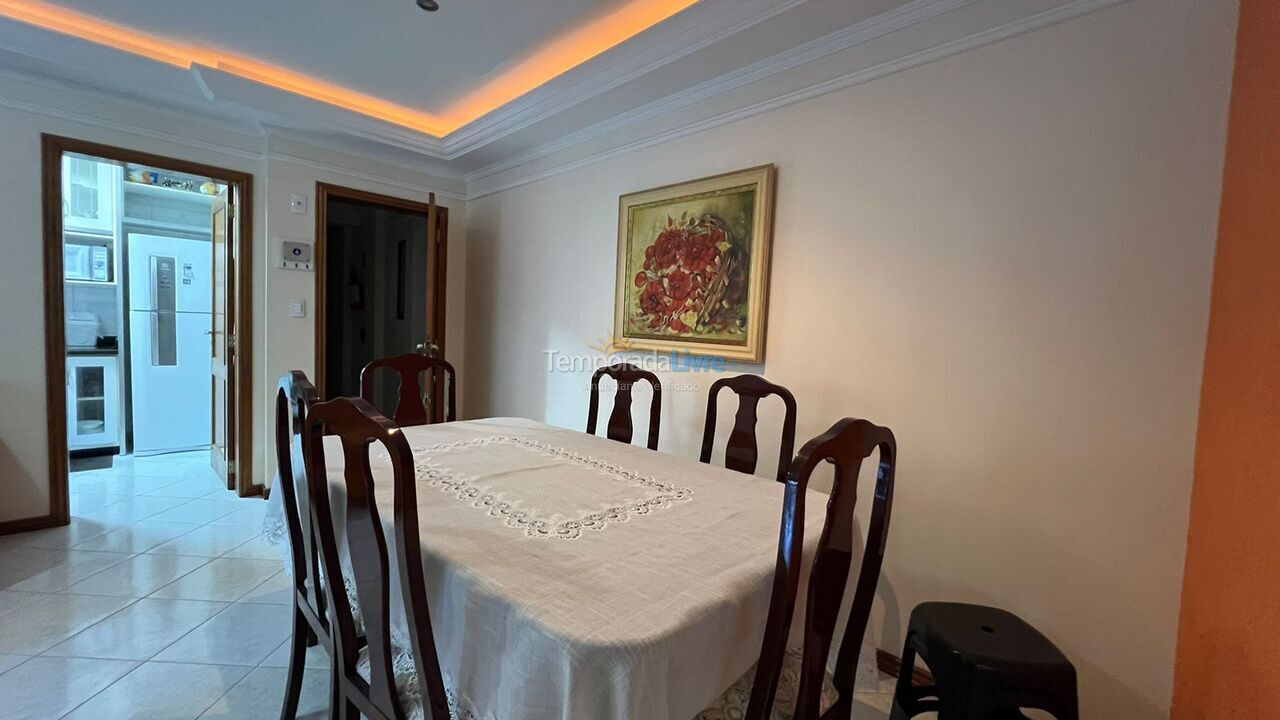 Apartamento para aluguel de temporada em Itapema (Meia Praia)