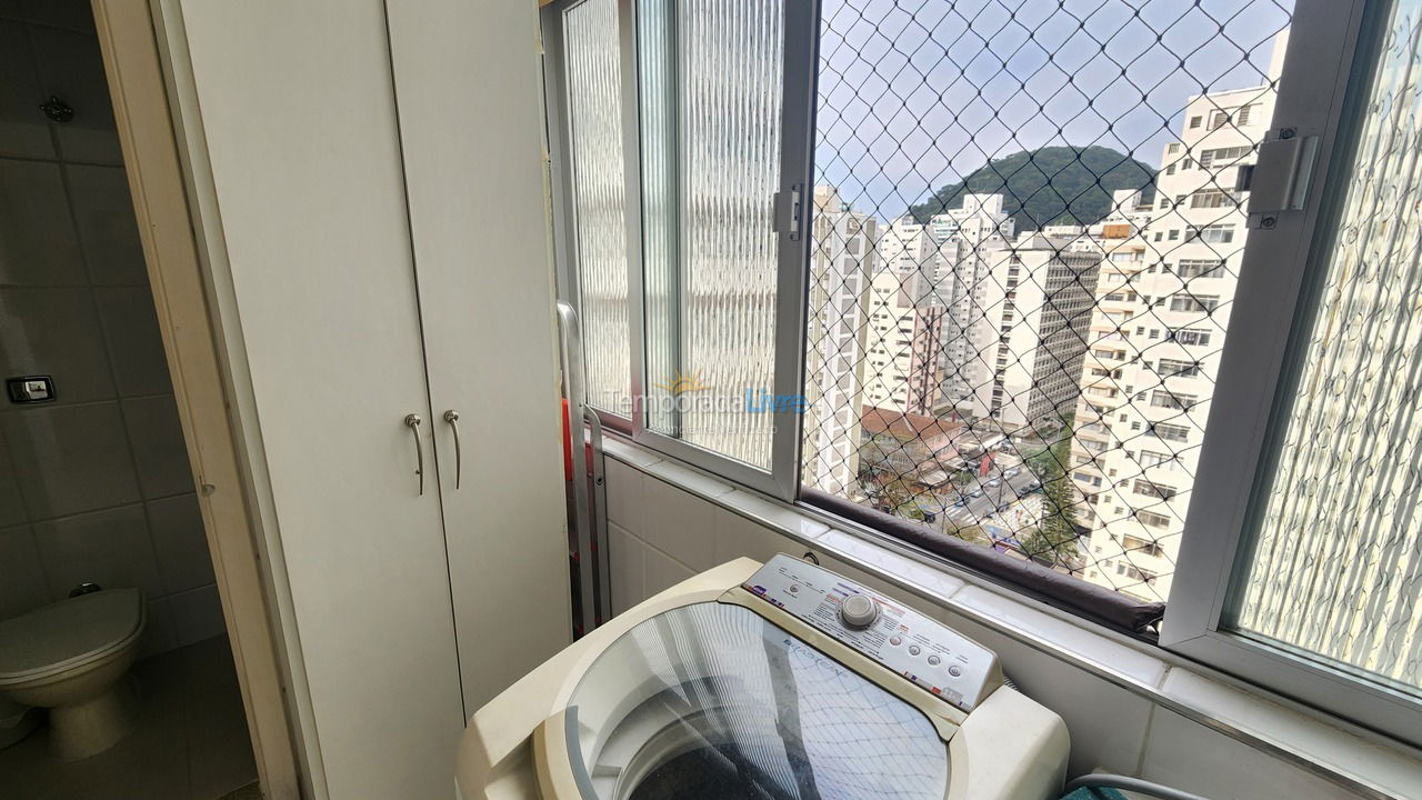 Apartamento para alquiler de vacaciones em Guarujá (Pitangueiras)