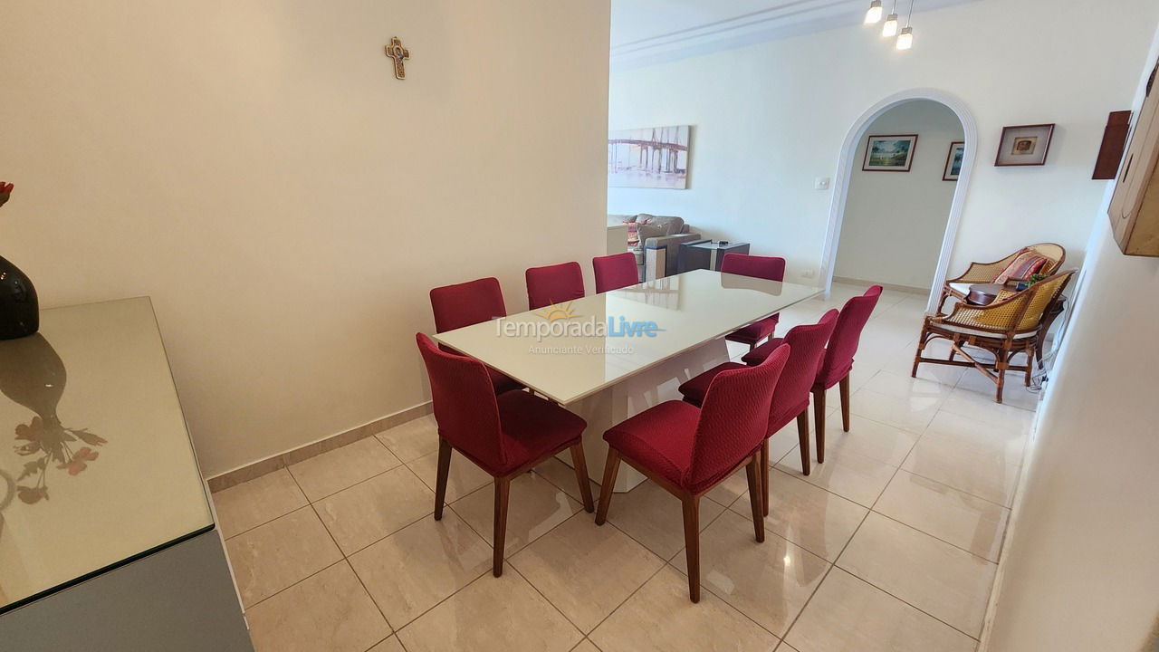 Apartment for vacation rental in Guarujá (Pitangueiras)