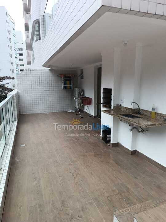 Apartamento para aluguel de temporada em Guarujá (Astúrias)