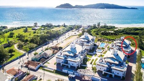 Lindo apartamento de Frente pro Mar e Vista para Ilha do Campeche