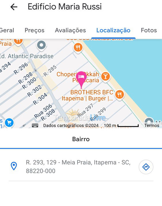 Apartamento para alquiler de vacaciones em Itapema (Meia Praia)