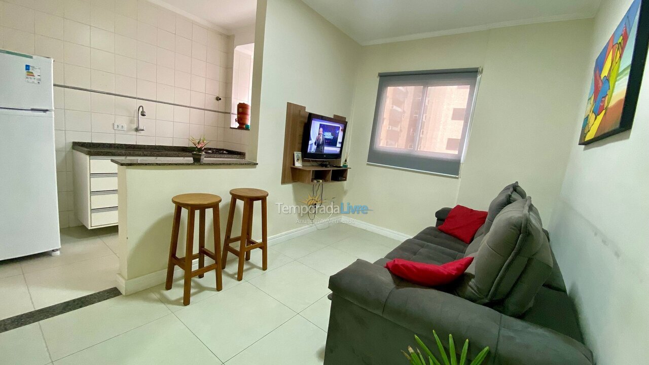 Apartment for vacation rental in Praia Grande (Aviação)