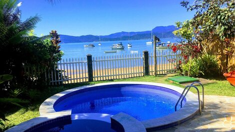 Artes - Pé na areia, 4 suítes, Piscina c/vista mar, churr, Wi-Fi e...