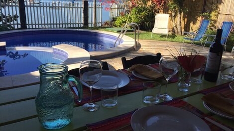 Artes - Pé na areia, 4 suítes, Piscina c/vista mar, churr, Wi-Fi e...