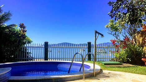 Artes - Pé na areia, 4 suítes, Piscina c/vista mar, churr, Wi-Fi e...