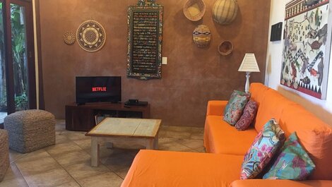 Artes - Pé na areia, 4 suítes, Piscina c/vista mar, churr, Wi-Fi e...