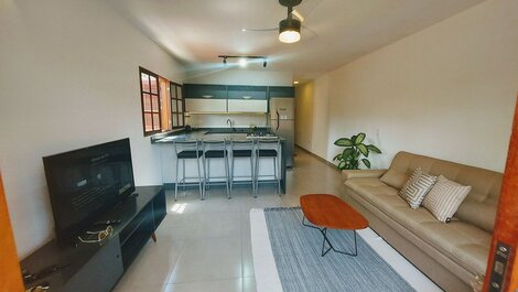 Cotton - New Flat w / Pool, 50mts from the beach, private barbecue...