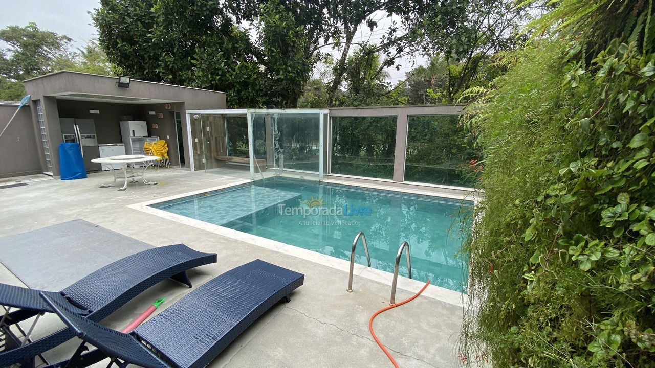 Casa para alquiler de vacaciones em Bertioga (Riviera de São Lourenço)
