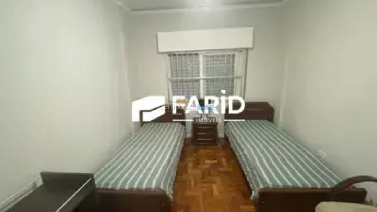 Apartamento para aluguel de temporada em Santos (Ponta da Praia)