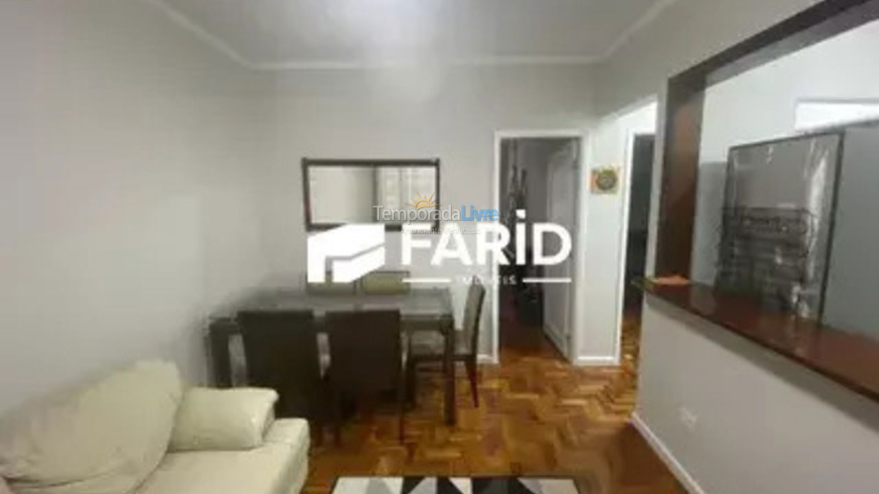 Apartamento para aluguel de temporada em Santos (Ponta da Praia)