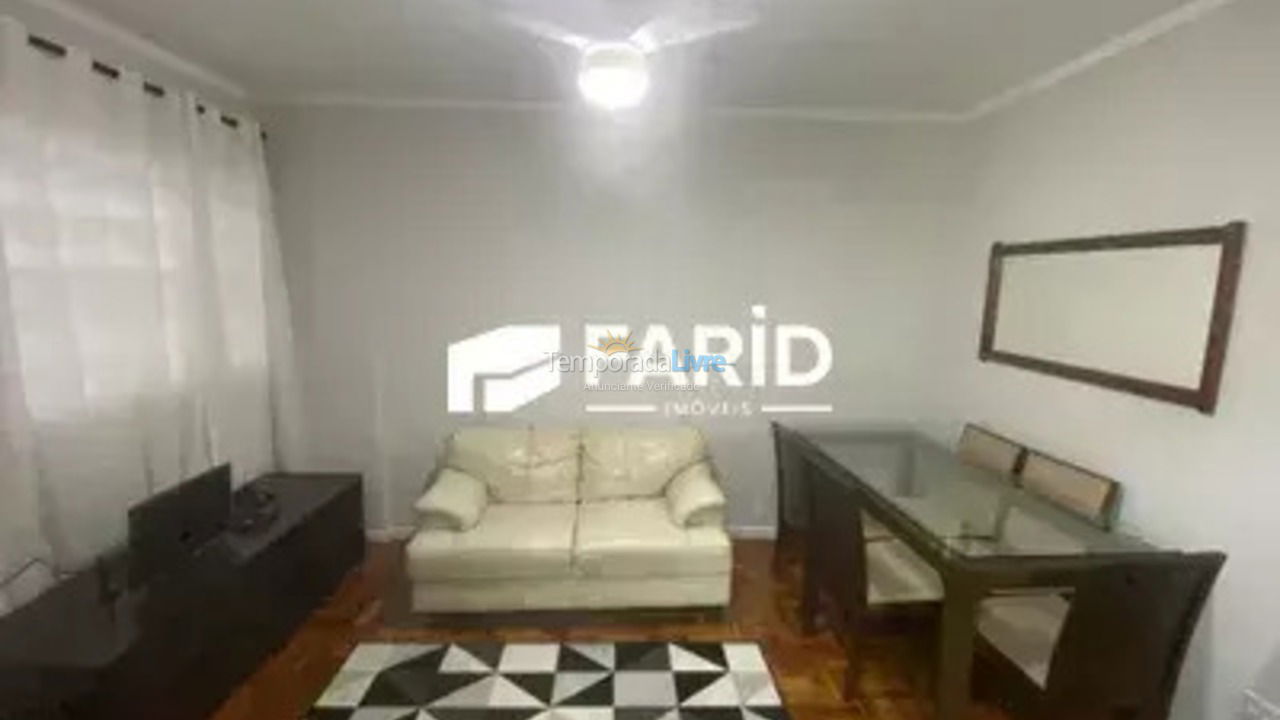 Apartamento para aluguel de temporada em Santos (Ponta da Praia)