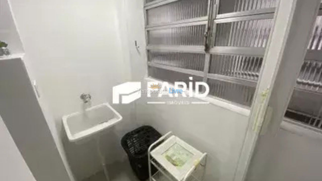 Apartamento para aluguel de temporada em Santos (Ponta da Praia)