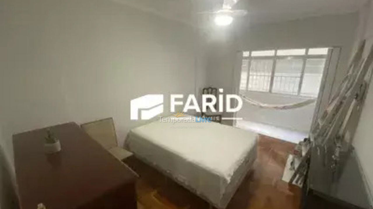 Apartment for vacation rental in Santos (Ponta da Praia)