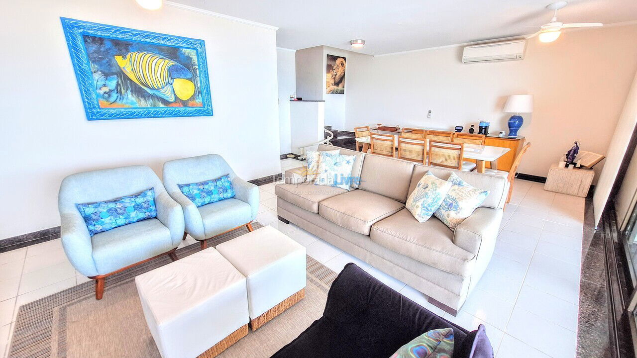 Apartamento para alquiler de vacaciones em Bertioga (Riviera de São Lourenço)