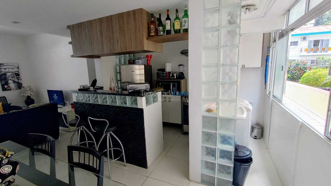 Apartamento para aluguel de temporada em Guarujá (Pitangueiras)