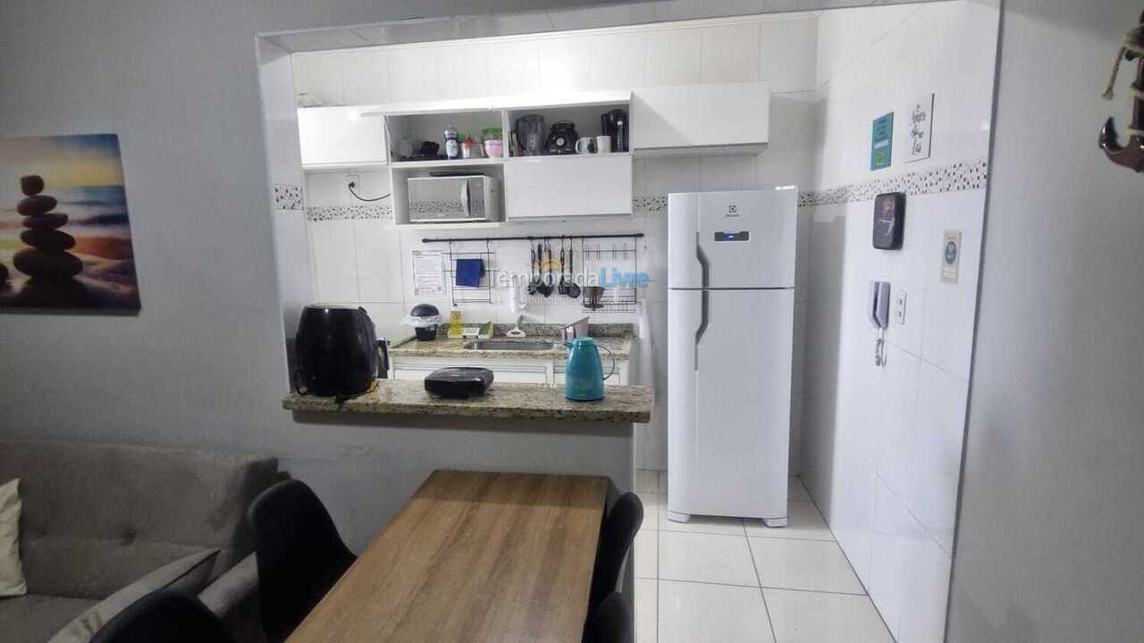 Apartment for vacation rental in Praia Grande (Maracanã)