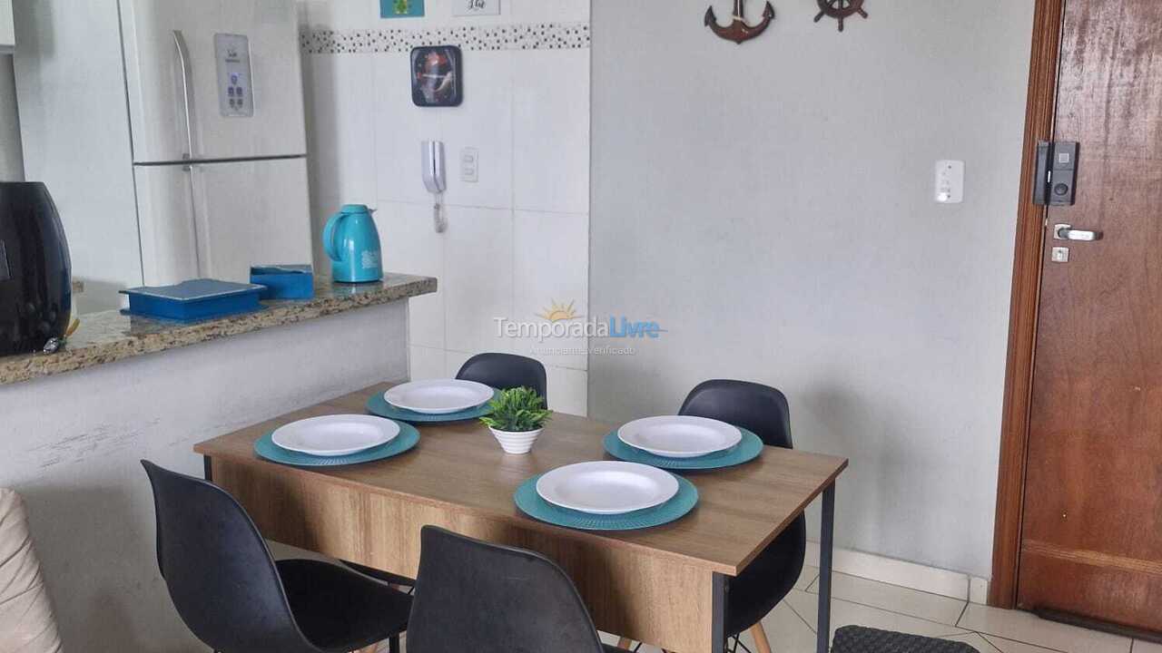 Apartment for vacation rental in Praia Grande (Maracanã)