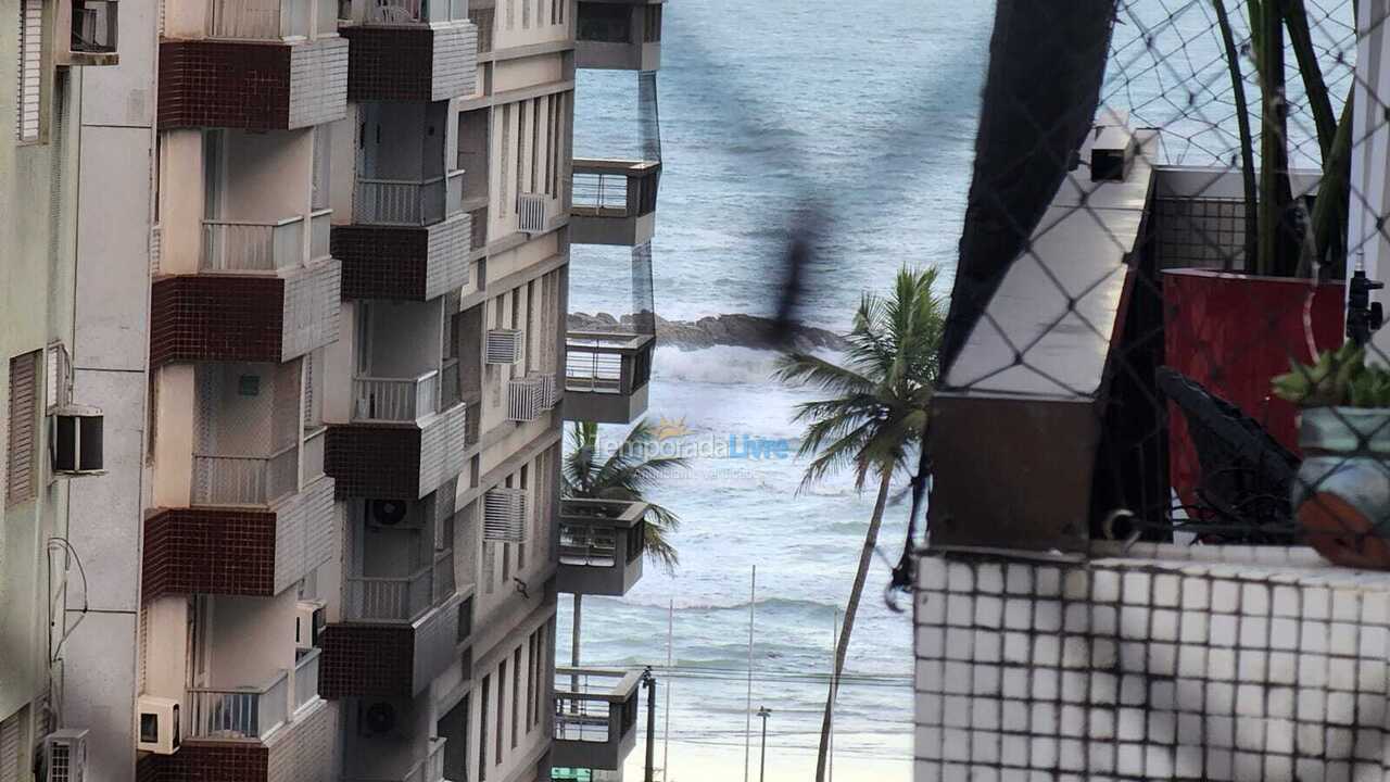 Apartamento para aluguel de temporada em Guarujá (Pitangueiras)