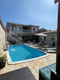 Beautiful house facing the beach