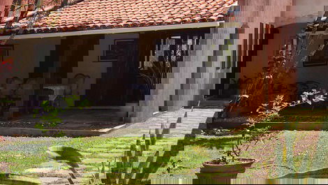Varanda e entrada social