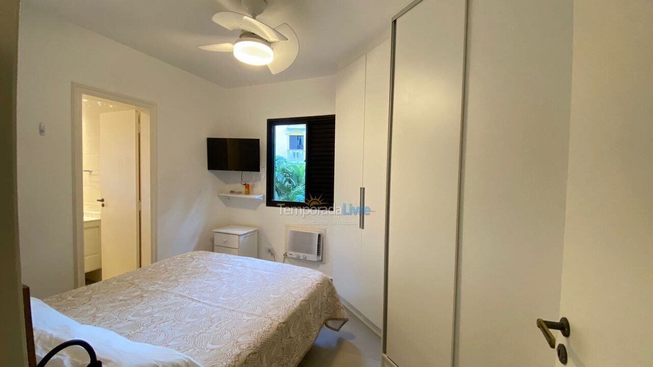 Apartamento para alquiler de vacaciones em Ubatuba (Praia das Toninhas)