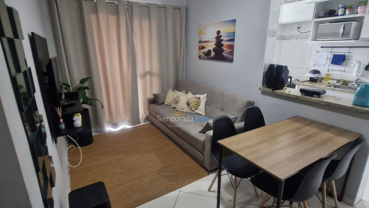 Apartment for vacation rental in Praia Grande (Maracanã)